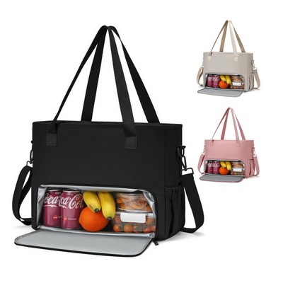 Oxford Shoulder Tote Bag