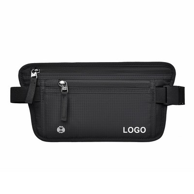 RFID Blocking Belt Bag
