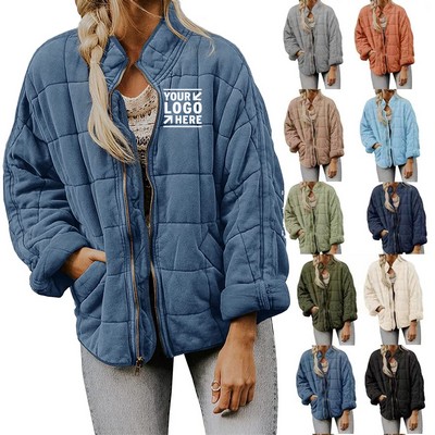 Women's Quilted Puffer Jacket