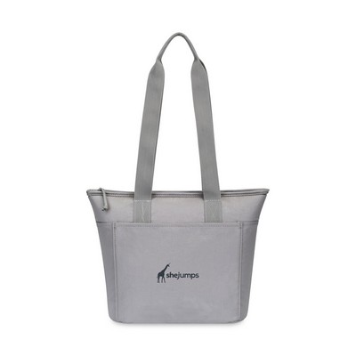 Aviana™ Rowan Recycled Nylon Tote Cooler - AWARE™ - Taupe