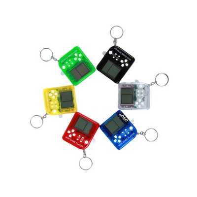 Mini Retro Game Console Keychain