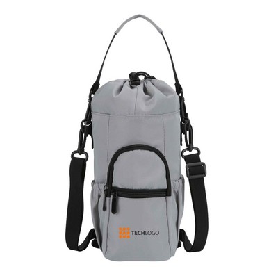 900D Insulated Cooler Bag with Drawstring & Pockets