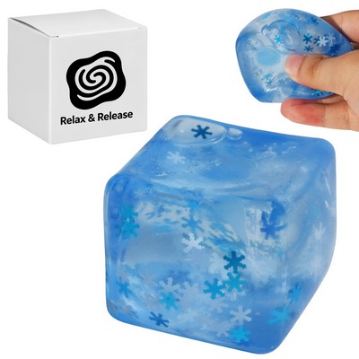 TPR Stress Relief Square Ball