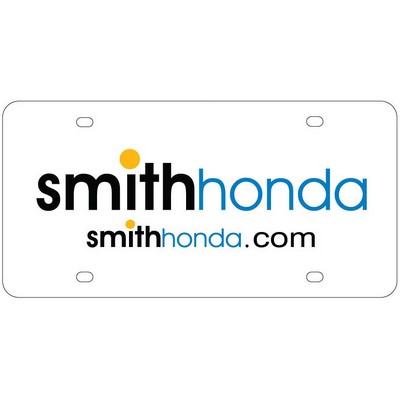 0.60 Mil White Polystyrene Plastic Insert Card