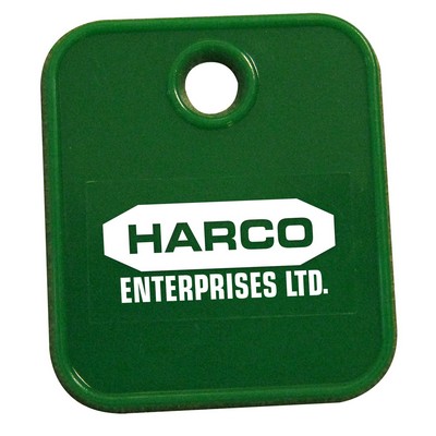 Rectangle Key Tag / Token (Blank)
