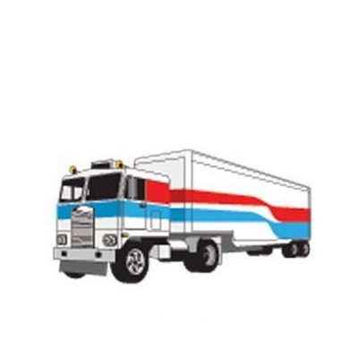 Semi Truck Maxi Magnet (8 Square Inch)