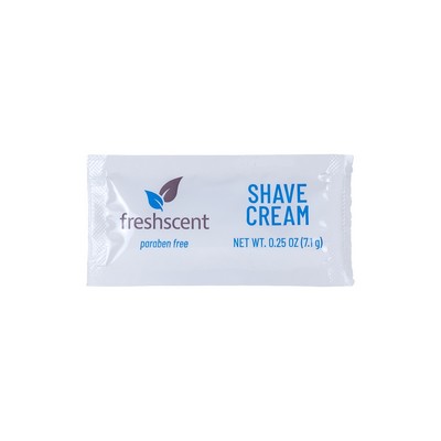 Freshscent Shave Cream Packet (0.25 Oz.)