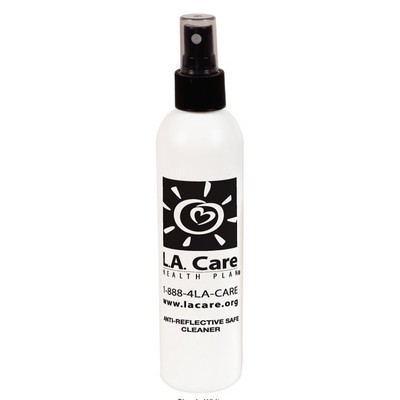 8 Fluid Oz. Bottle Opper Optics™ Eyeglass Cleaner - 1 Color on White Label