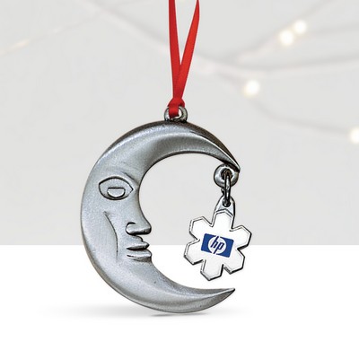 Dangler Moon Ornament (2.25"x 1.75")
