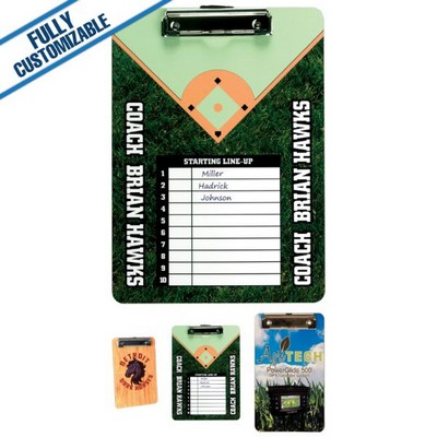 Full Color Flat Clipboard (9" x 12.5")