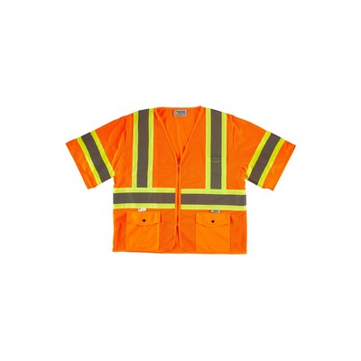Value DOT Contrast Zip Vest