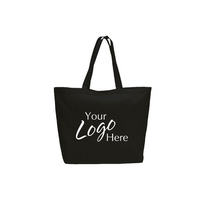 Canvas Tote Bag w/6" Gusset (23"x17"x6")