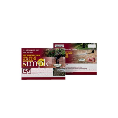 7" x 8.5" - EDDM Postcards - Every Door Direct Mail - 16pt - 2 Sided