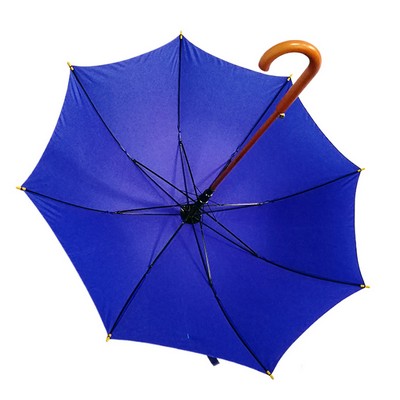 Auto Open Umbrella - Wood Handle