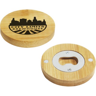 Bamboo Bottle Opener