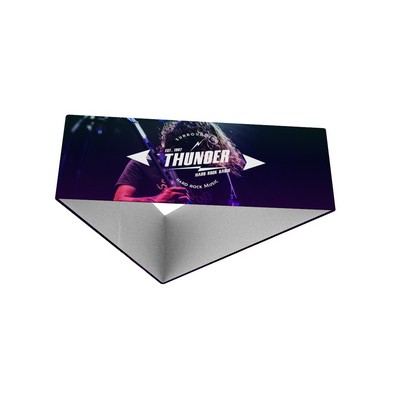 Triangle Premier Hanging Banner Single-Sided - 15'x5' - GRAPHIC ONLY
