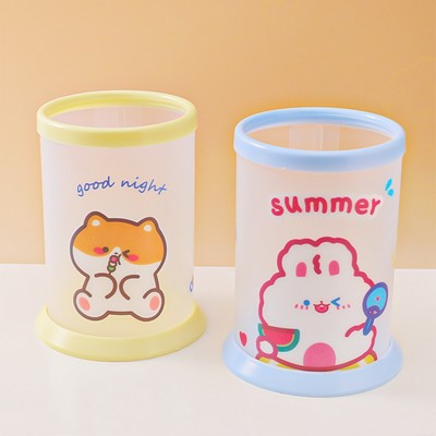 Foldable Plastic Desktop DIY Pen Holder