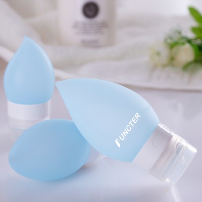 2 OZ Leak Proof Travel Split Bottles - Travel Containers for Travel Size Toiletries