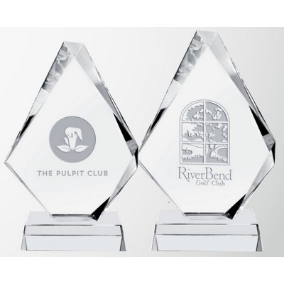 Diamond Teardrop Award 9"