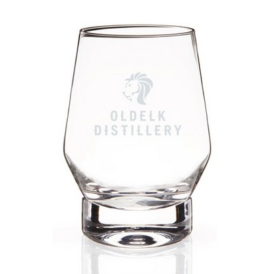 Viski® Raye Heavy Base Crystal Whiskey Glass, set of 2