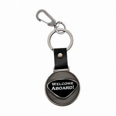 Metal Coin Key Ring