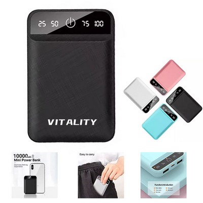 Portable Mini Power Bank 10000 Mah
