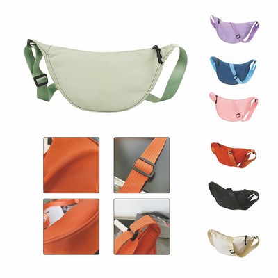 Nylon Canvas Dumpling Bag