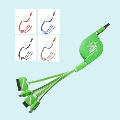 Expandable 4-in-1 USB Charging Cable