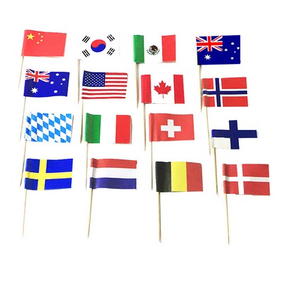 Food Decorating Flag Picks
