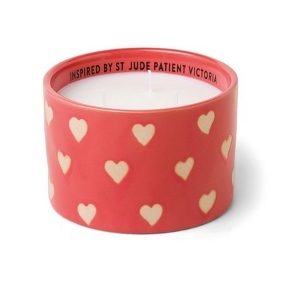 GIVEBACK 11 OZ ST. JUDE - COURAGE, HEARTS by Victoria