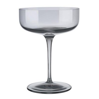 Blomus Fuum Smoke Champagne Saucer Glasses - Set Of 4