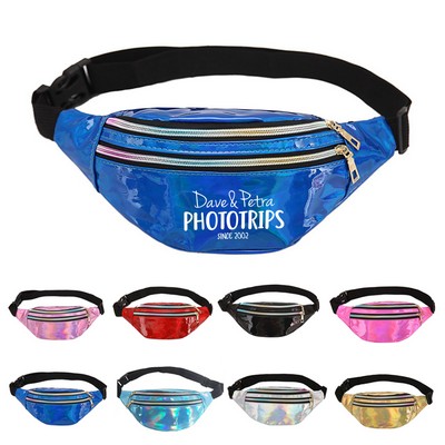 Waterproof Holographic Fanny Pack