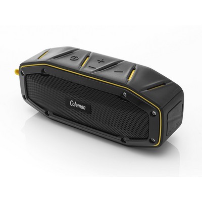 Coleman Waterproof Bluetooth Stereo Speaker-Yellow