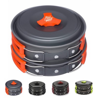 10-Piece Compact Camping Cookware Set