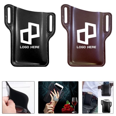 Pu Phone Holster Waist Pouch