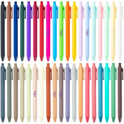 Retractable Click Ink Ballpoint Pen