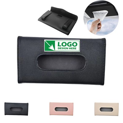 Slim Visor Mount Car Tissue Holder