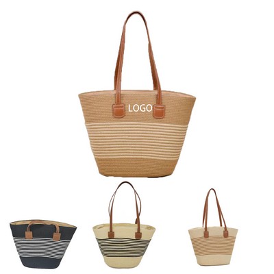 Straw Shoulder Bag