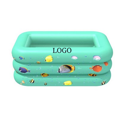 Colorful Childrens Inflatable Swimming Pool