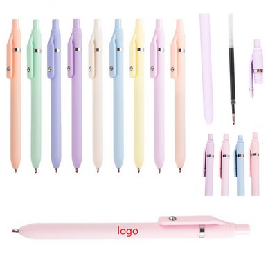 Vibrant Multi - Color Click Pen With Clip - Custom Logo