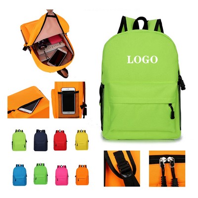 Versatile Student Backpack with Padded Straps