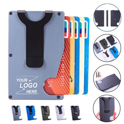 RFID Blocking Metal Credit Card Holder