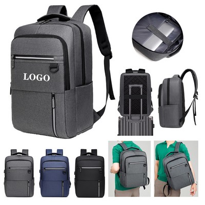 Oxford College Backpack with USB Port