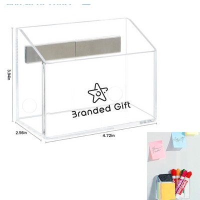 Non-slip Acrylic Magnetic Pen Holder