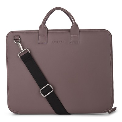 Bugatti Pure Collection Writing Case w/Setachable S/Strap Vegan Leather - Pink