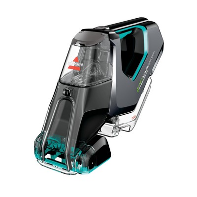 BISSELL Pet Stain Eraser Powerbrush Plus Portable Carpet Cleaner - Black/Blue