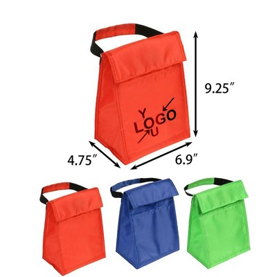 Insulated Pearl Cotton Lunch Tote