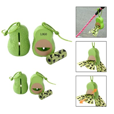 Avocado Dog Poop Bag Dispenser