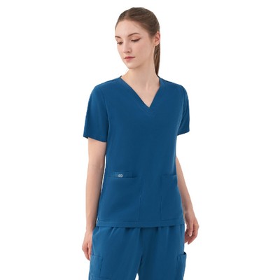 Parkley Quantum - Women's Five-Pocket AURORA V-Neck Top