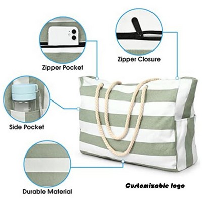 Large Beach Tote Bags